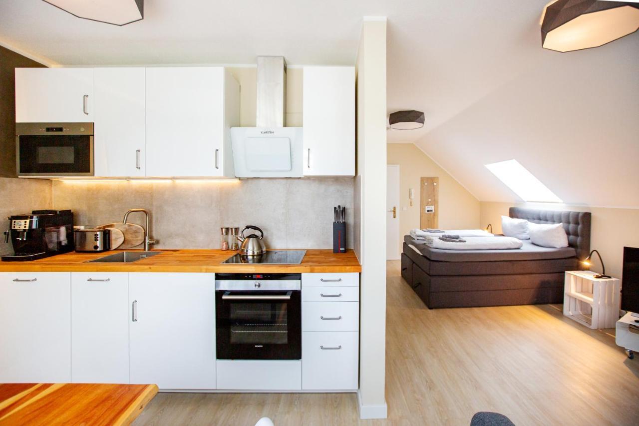 Modernes Studio In Stadtnaehe Würzburg Dış mekan fotoğraf